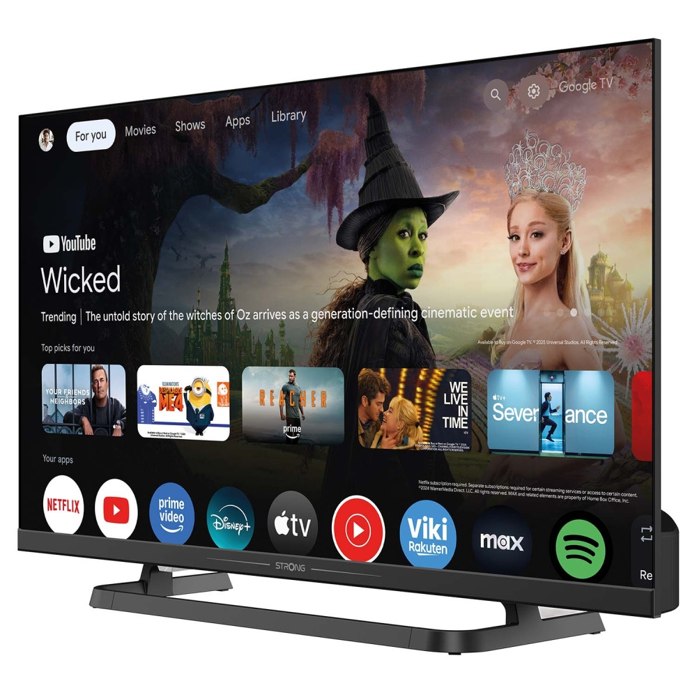 Strong SRT24HI4723C, 24-tuumainen HD LED-TV Google TV:llä
