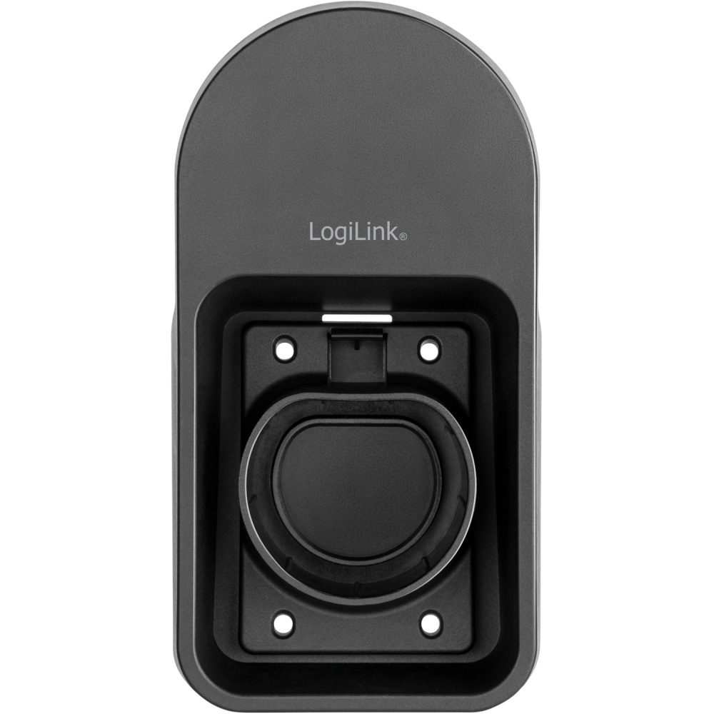 LogiLink EVM0100, seinäteline Type 2 -kaapelinpidikkeellä
