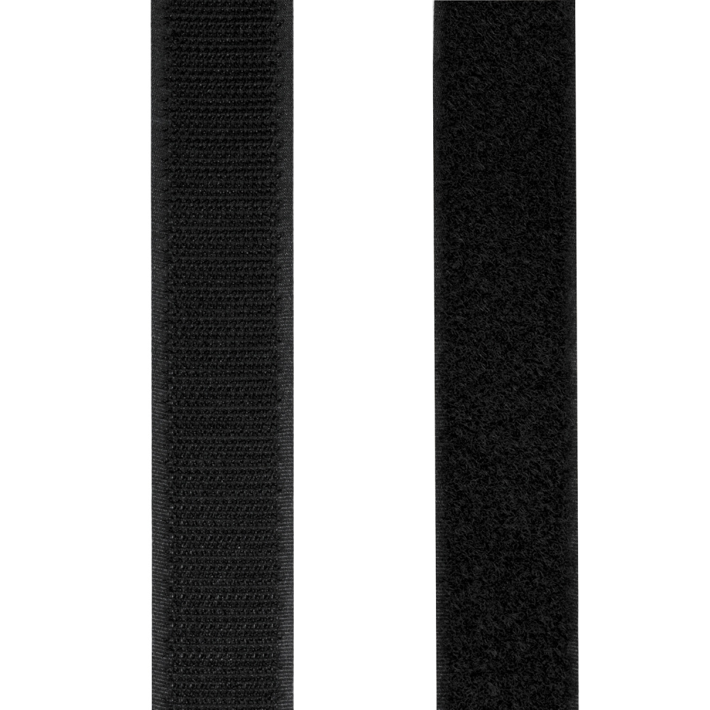 LogiLink Itsekiinnittyvä tarranauha 25 mm x 5 m, musta
