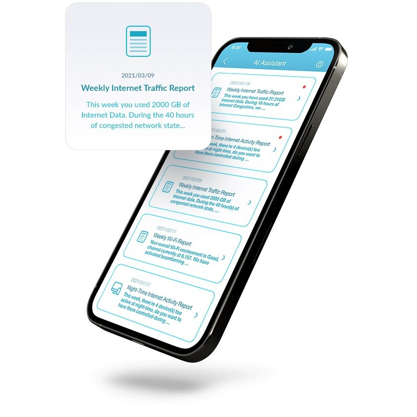 D-Link Eagle Pro AI AX3200 Mesh -järjestelmä, 2 kpl