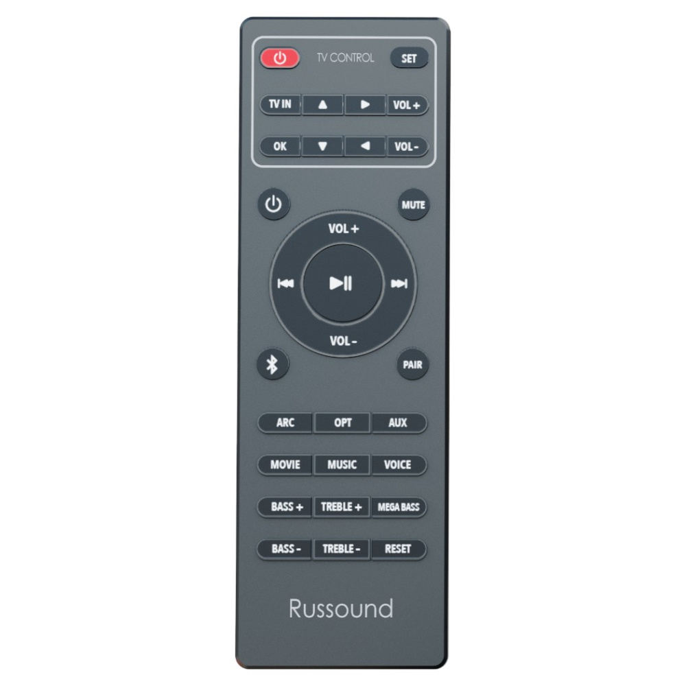 Russound AVA2.1, kompakti 2.1-vahvistin Bluetoothilla ja HDMI ARC:lla