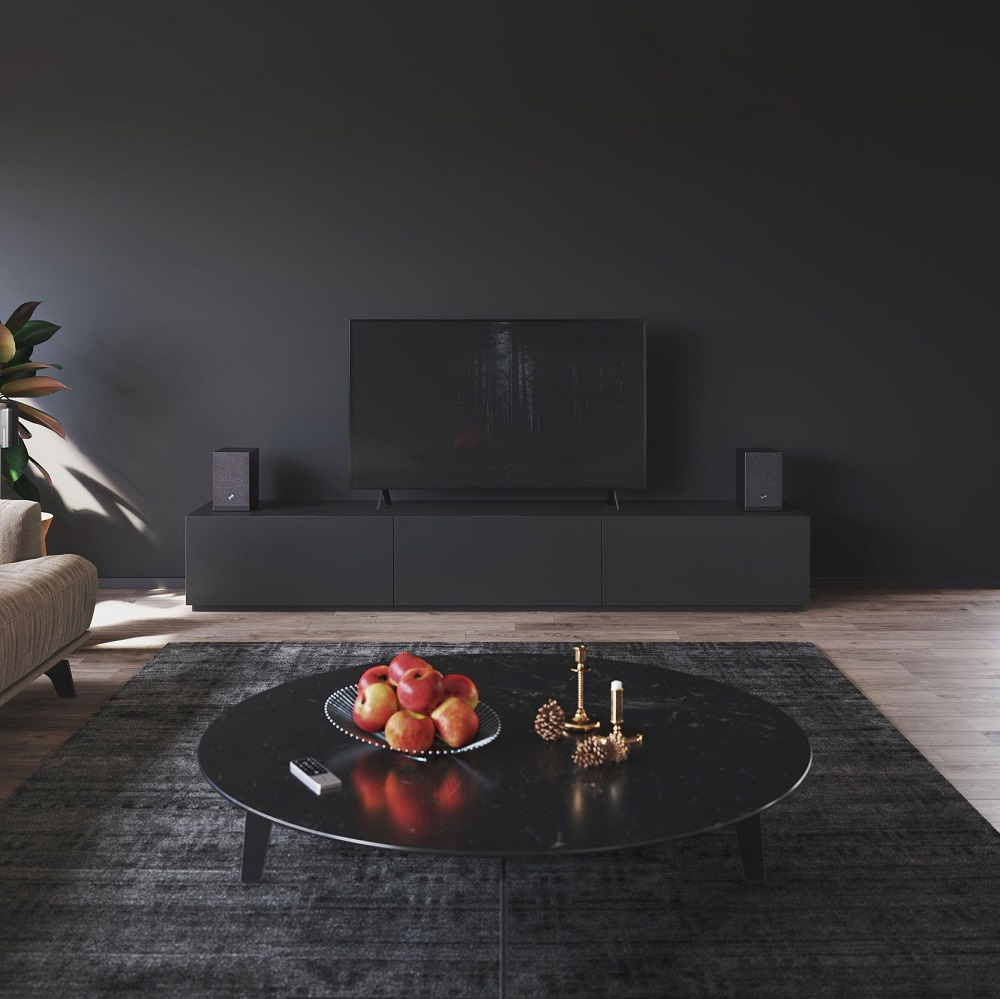 Audio Pro A26 stativhögtalare med Wifi & BT, svart par