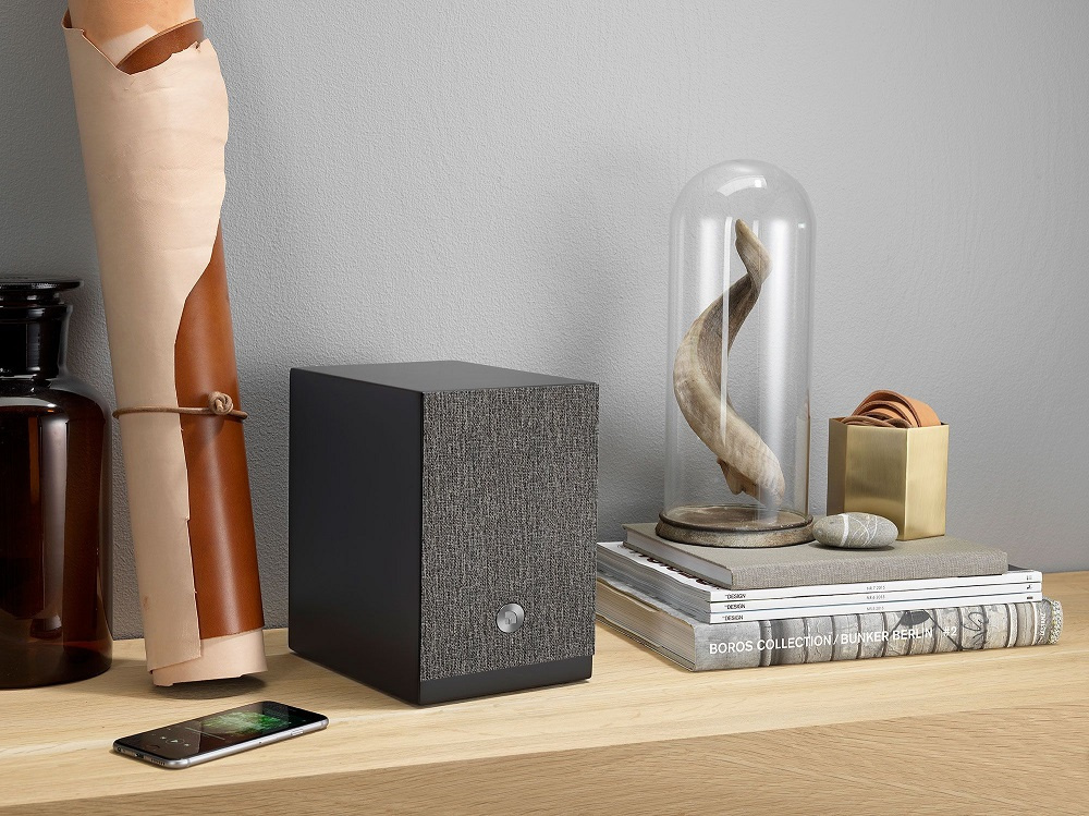 Audio Pro A28 stativhögtalare med wifi, svart par