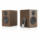 Audio Pro A28 W aktiiviset jalustakaiuttimet Wi-Fi:llä, pähkinäpuu Audio Pro A28 W aktiiviset jalustakaiuttimet Wi-Fi:llä, pähkinäpuu