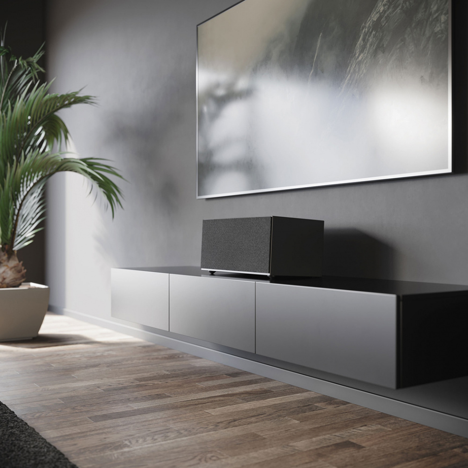 Audio Pro C20 högtalare med AirPlay 2, HDMI & mer, svart