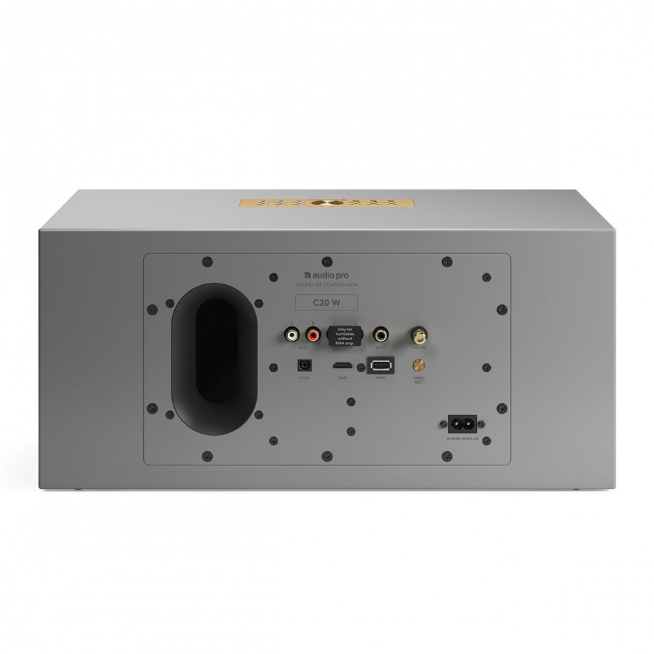 Audio Pro C20 W, Wifi-kaiutin harmaa