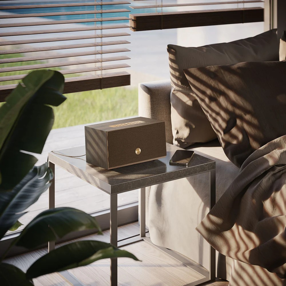 Audio Pro C5 MKII W, WiFi-kaiutin, pähkinäpuu