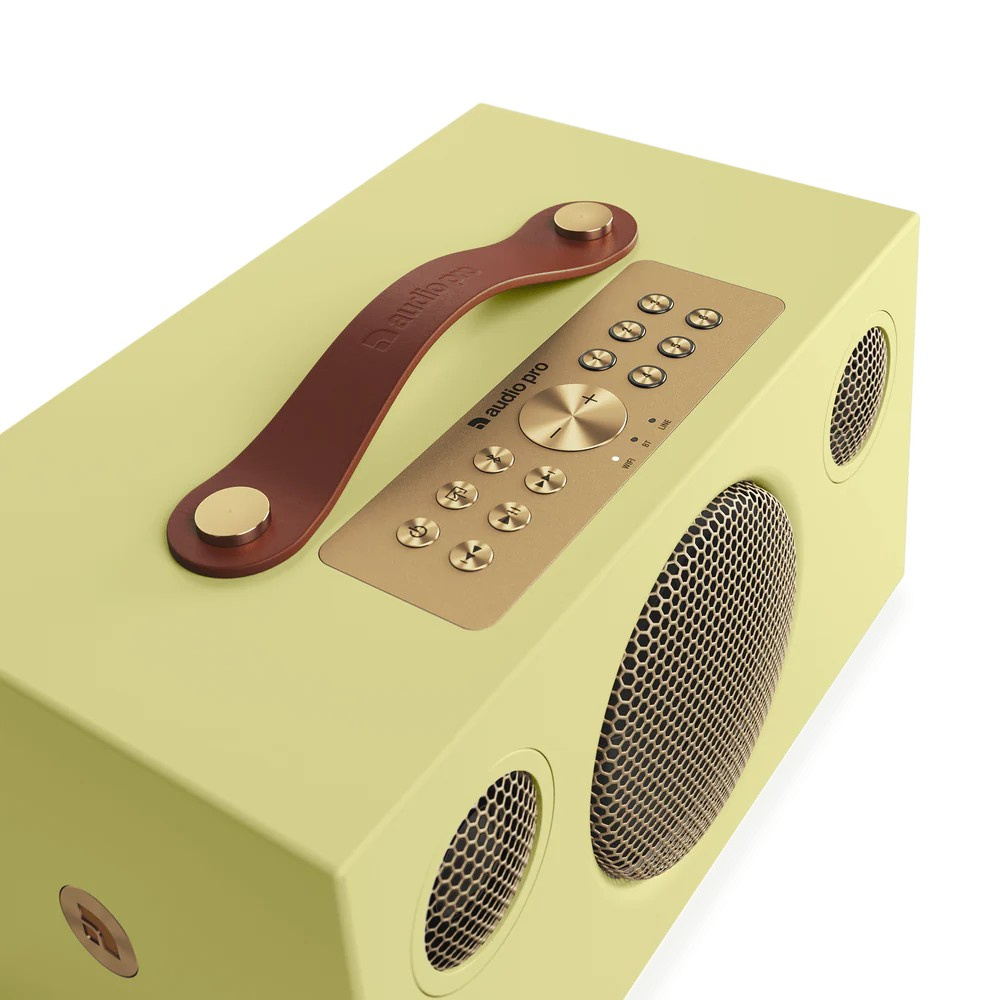 Audio Pro C5 MKII W, WiFi-kaiutin, Classic Yellow