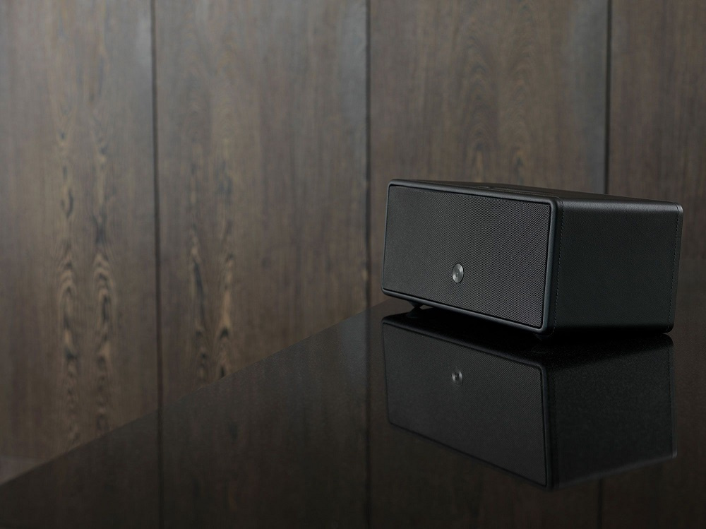 Audio Pro Drumfire D-2 aktiv Wifi-högtalare med Google Cast & AirPlay 2, svart