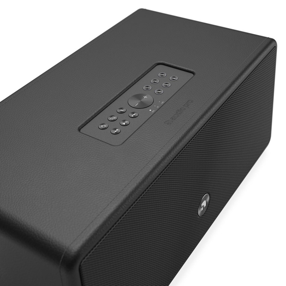 Audio Pro Drumfire D-2 W kaiutin, jossa on Chromecast & AirPlay 2, musta