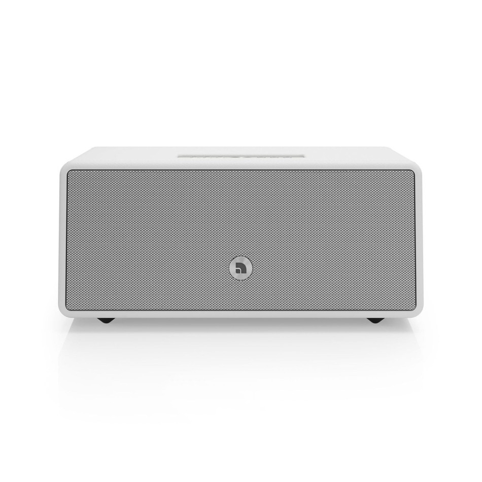 Audio Pro Drumfire D-2 W kaiutin, jossa on Chromecast & AirPlay 2, valkoinen