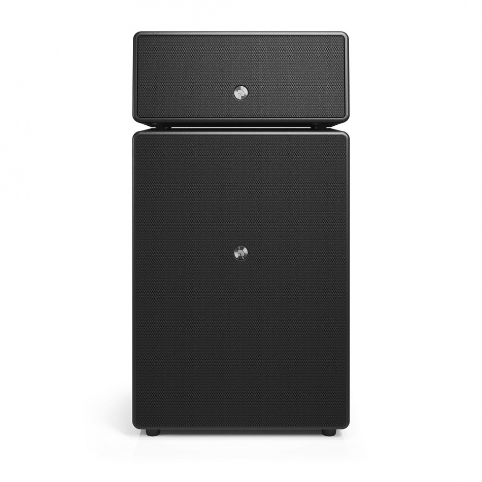 Audio Pro Drumfire II wifi-kaiutin Google Cast & AirPlay 2:lla, musta