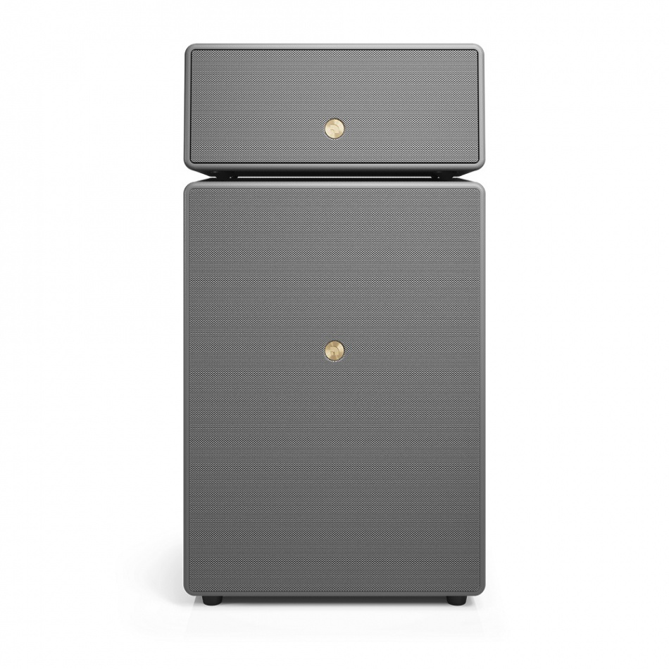 Audio Pro Drumfire II wifi-kaiutin Google Cast & AirPlay 2:lla, harmaa