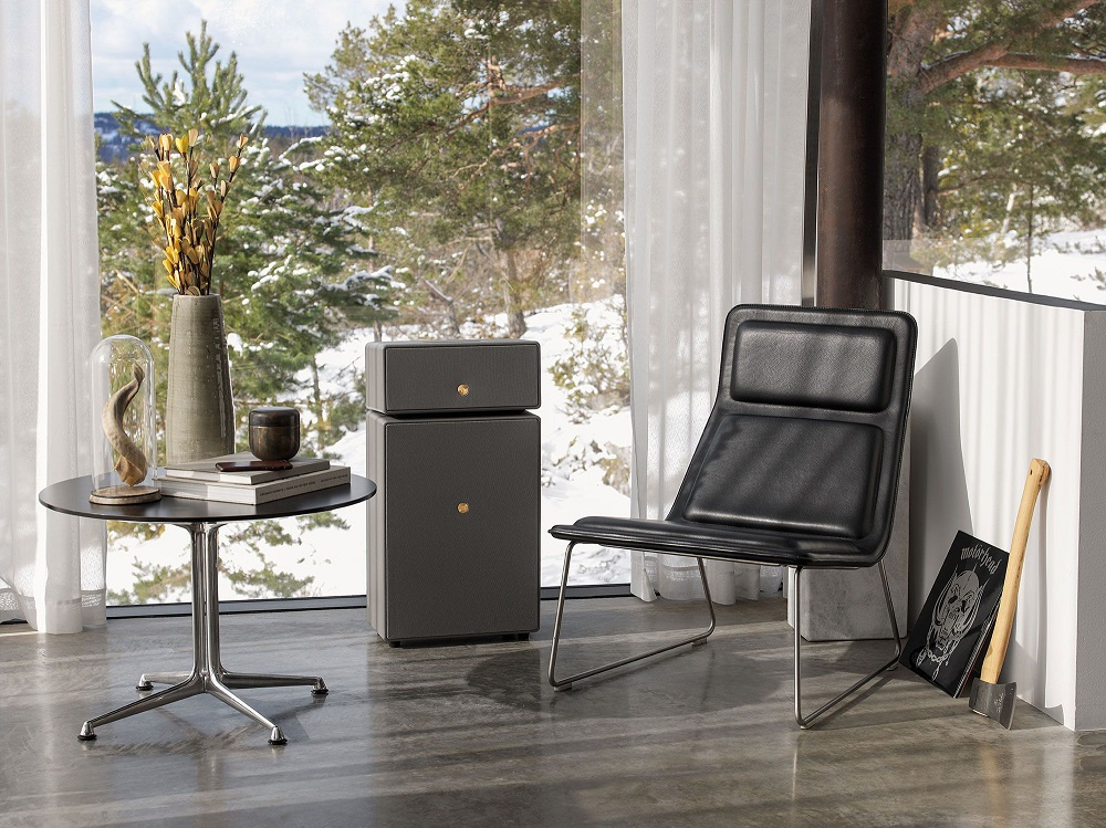 Audio Pro Drumfire II wifi-kaiutin Google Cast & AirPlay 2:lla, harmaa