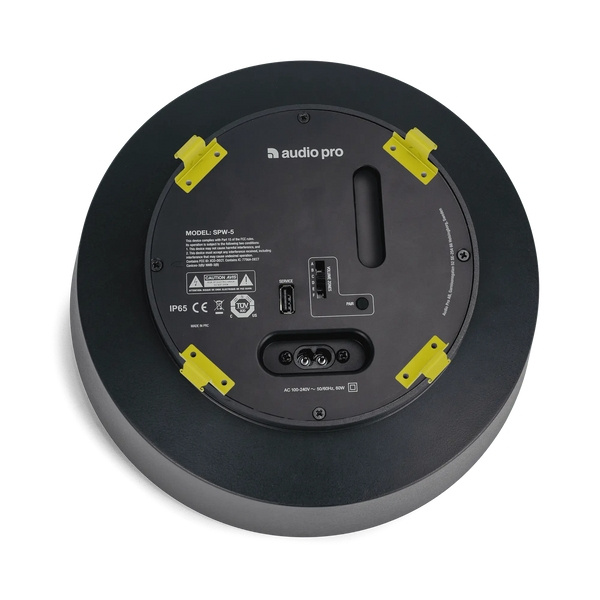 Audio Pro Business SPW-5, langaton asennuskaiutin musta