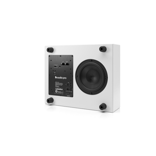 Audio Pro Business SUB-1, langaton aktiivisubwoofer valkoinen