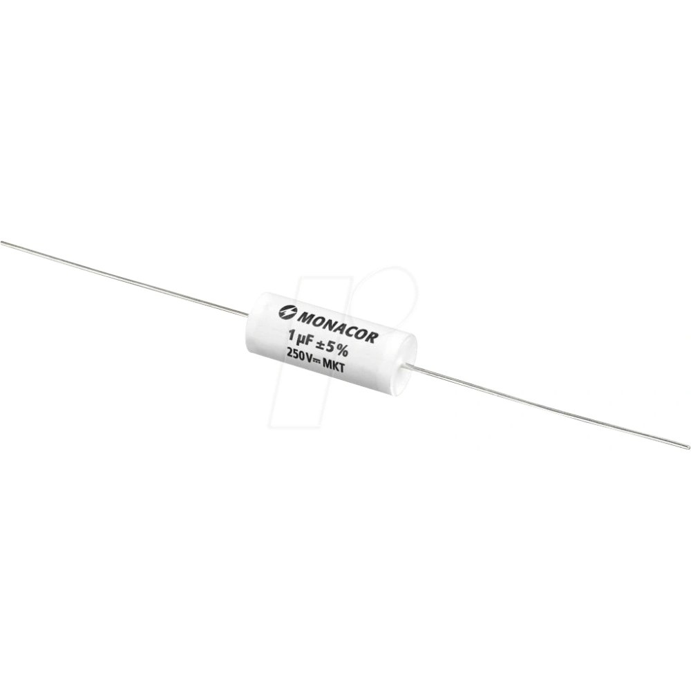 Monacor MKTA-10 MKT-kalvokondensaattori, 1.0 µF, 250 V