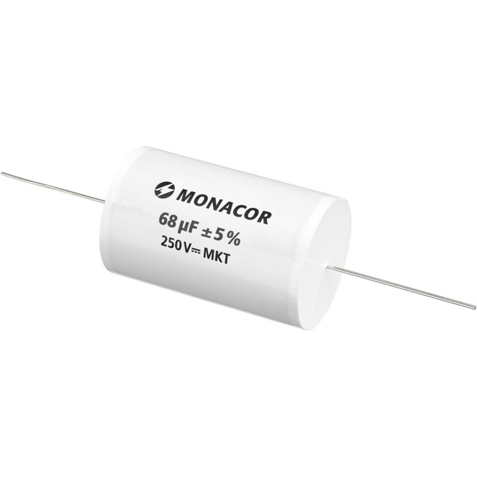 Monacor MKTA-680 MKT-kalvokondensaattori, 68 µF, 250 V