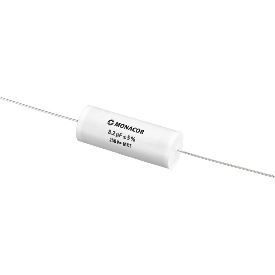 Monacor MKTA-82 MKT-kalvokondensaattori, 8.2 µF, 250 V