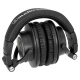 Audio Technica ATH-M50xBT2, langattomat over-ear-kuulokkeet, musta Audio Technica ATH-M50xBT2, langattomat over-ear-kuulokkeet, musta