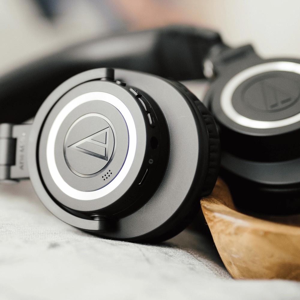 Audio Technica ATH-M50xBT2, langattomat over-ear-kuulokkeet, musta