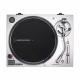 Audio Technica AT-LP120XUSB skivspelare, silver Audio Technica AT-LP120XUSB skivspelare, silver