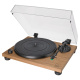 Audio-Technica AT-LPW40WN levysoitin AT-VM95E-äänirasialla, pähkinäpuu Audio-Technica AT-LPW40WN levysoitin AT-VM95E-äänirasialla, pähkinäpuu