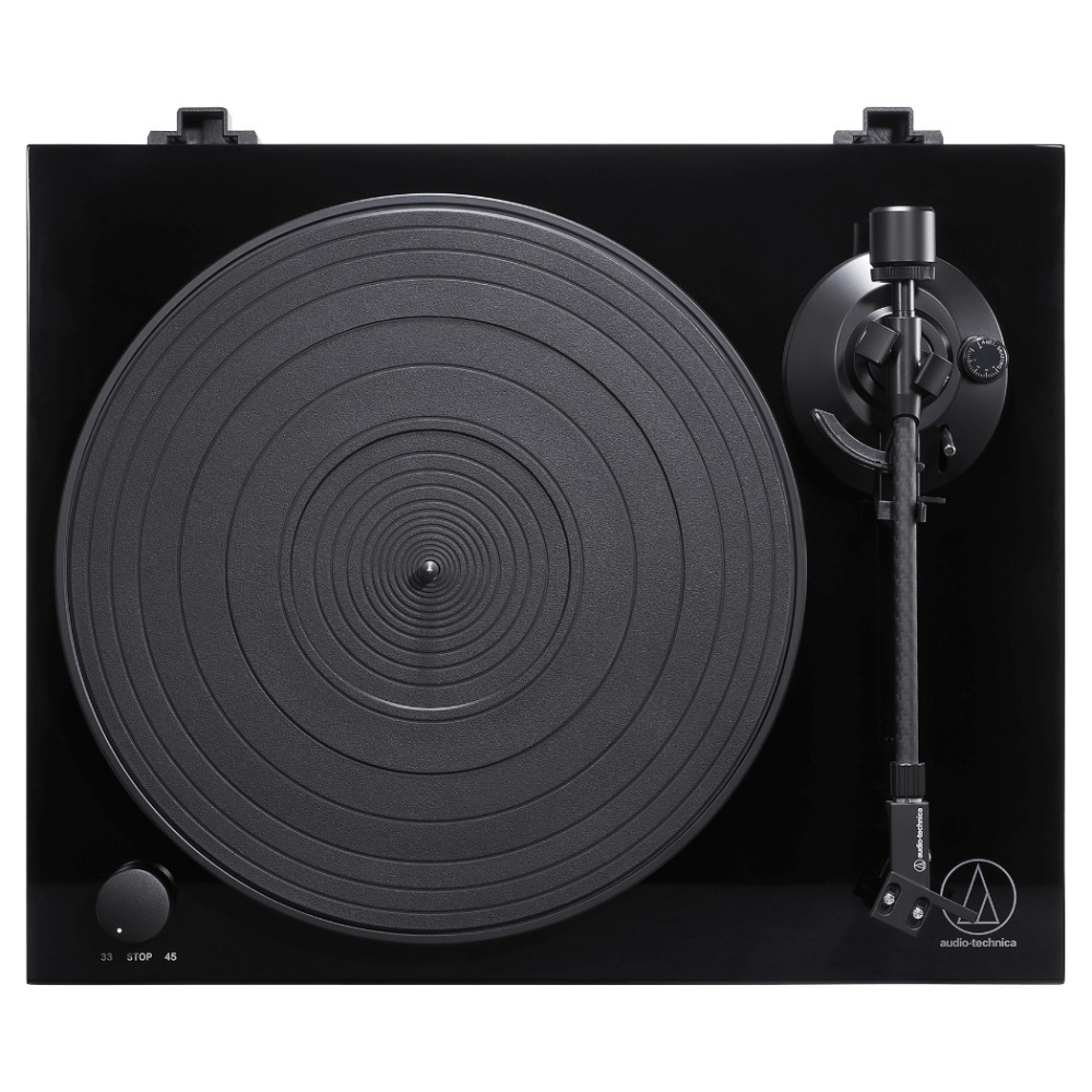 Audio-Technica AT-LPW50PB levysoitin AT-VM95E-neulalla, musta