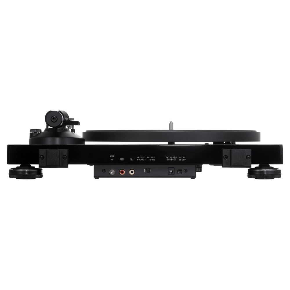 Audio-Technica AT-LPW50PB levysoitin AT-VM95E-neulalla, musta