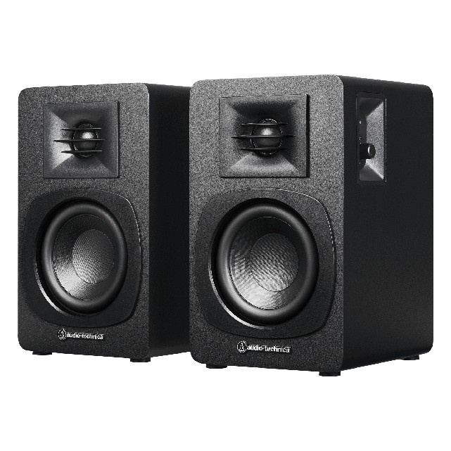 Audio Technica AT-SP3X aktiiviset stereokaiuttimet, musta pari