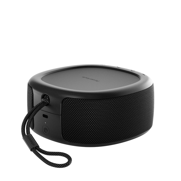Urbanista Malibu Bluetooth-kaiutin aurinkokennolatauksella, Midnight Black