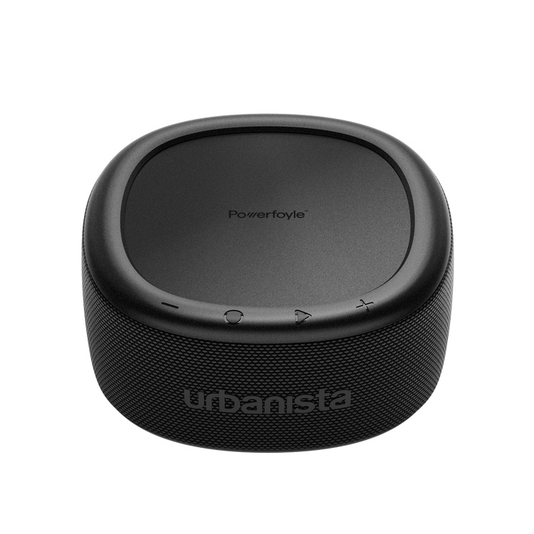 Urbanista Malibu Bluetooth-kaiutin aurinkokennolatauksella, Midnight Black