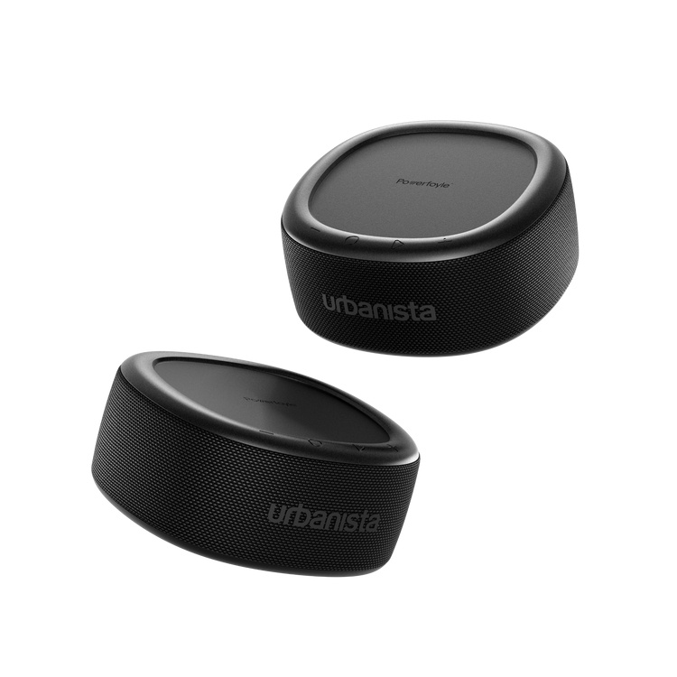 Urbanista Malibu Bluetooth-kaiutin aurinkokennolatauksella, Midnight Black