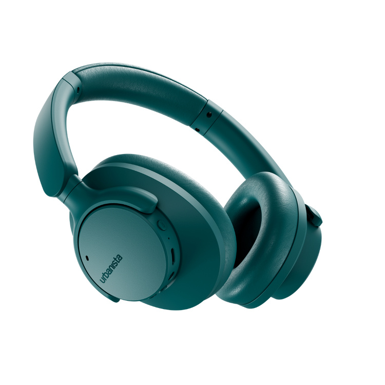 Urbanista Valencia langattomat over-ear melua vaimentavat kuulokkeet, Teal Green
