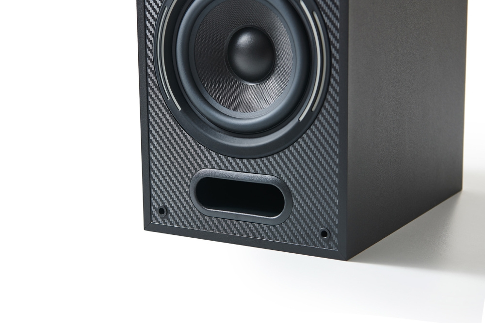 Elipson Horus 6B jalustakaiuttimet Black/Carbon, pari