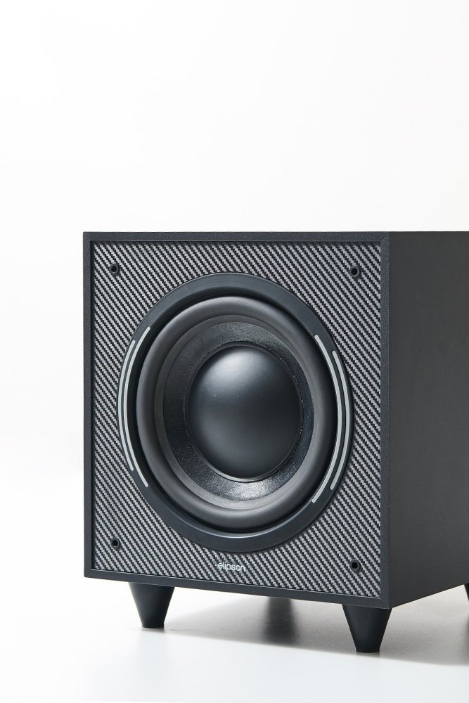 Elipson Horus 8S Musta/Hiili, aktiivinen subwoofer