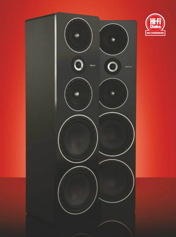 Elipson Prestige Facet 34F golvhögtalare, valnöt par