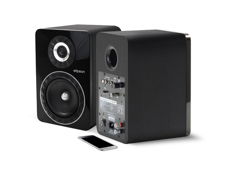 Elipson Prestige Facet 6B BT aktiva högtalare, svart par