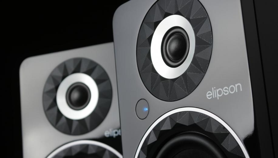 Elipson Prestige Facet 6B BT aktiva högtalare, svart par