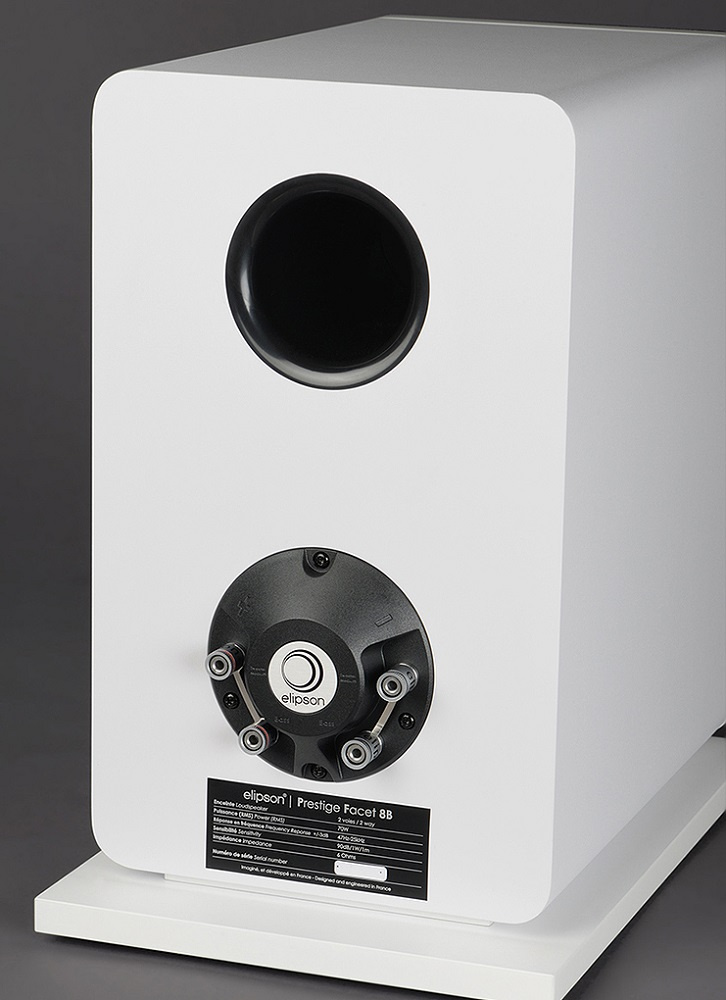 Elipson Prestige Facet PF8B stativhögtalare, vitt par