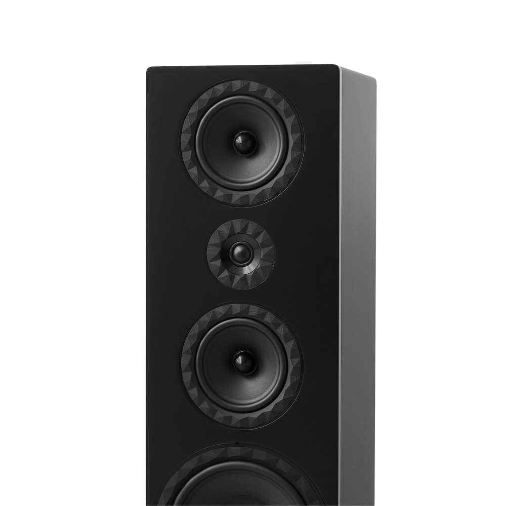 Elipson Prestige Facet II 34F lattiakaiuttimet, mattamusta pari