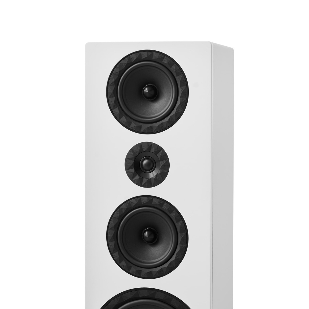 Elipson Prestige Facet II 34F lattiakaiuttimet, mattavalkoinen pari