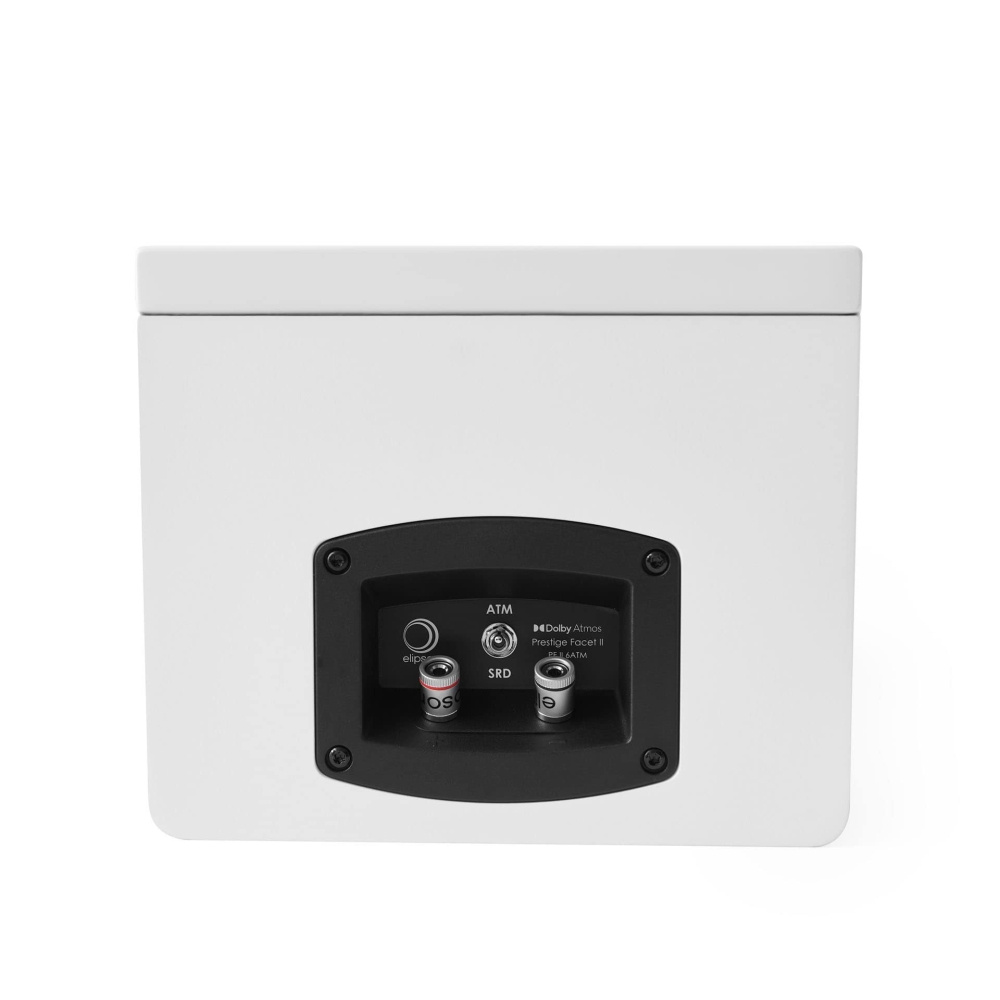 Elipson Prestige Facet II 6ATM Atmos-kaiuttimet, mattavalkoinen pari