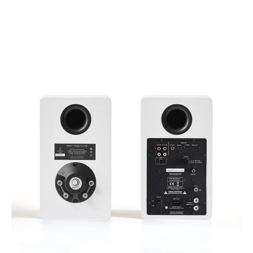 Elipson Prestige Facet II 6B Aktiivinen, mattavalkoinen pari