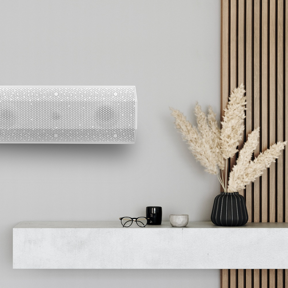 Lithe Audio iO1 Active, monipuolinen aktiivinen WiFi-kaiutin, valkoinen