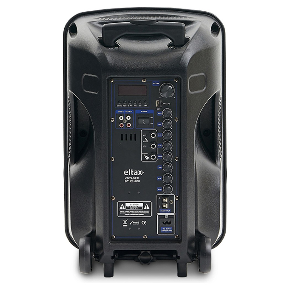Eltax Voyager BT 12 MKII, kannettava juhlakaiutin Bluetoothilla
