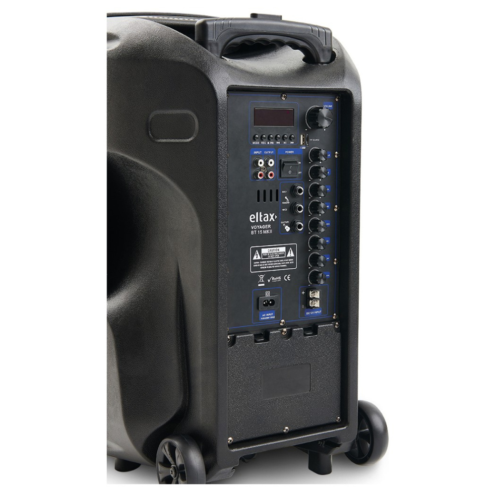 Eltax Voyager BT 15 MKII, kannettava bilekaiutin Bluetoothilla
