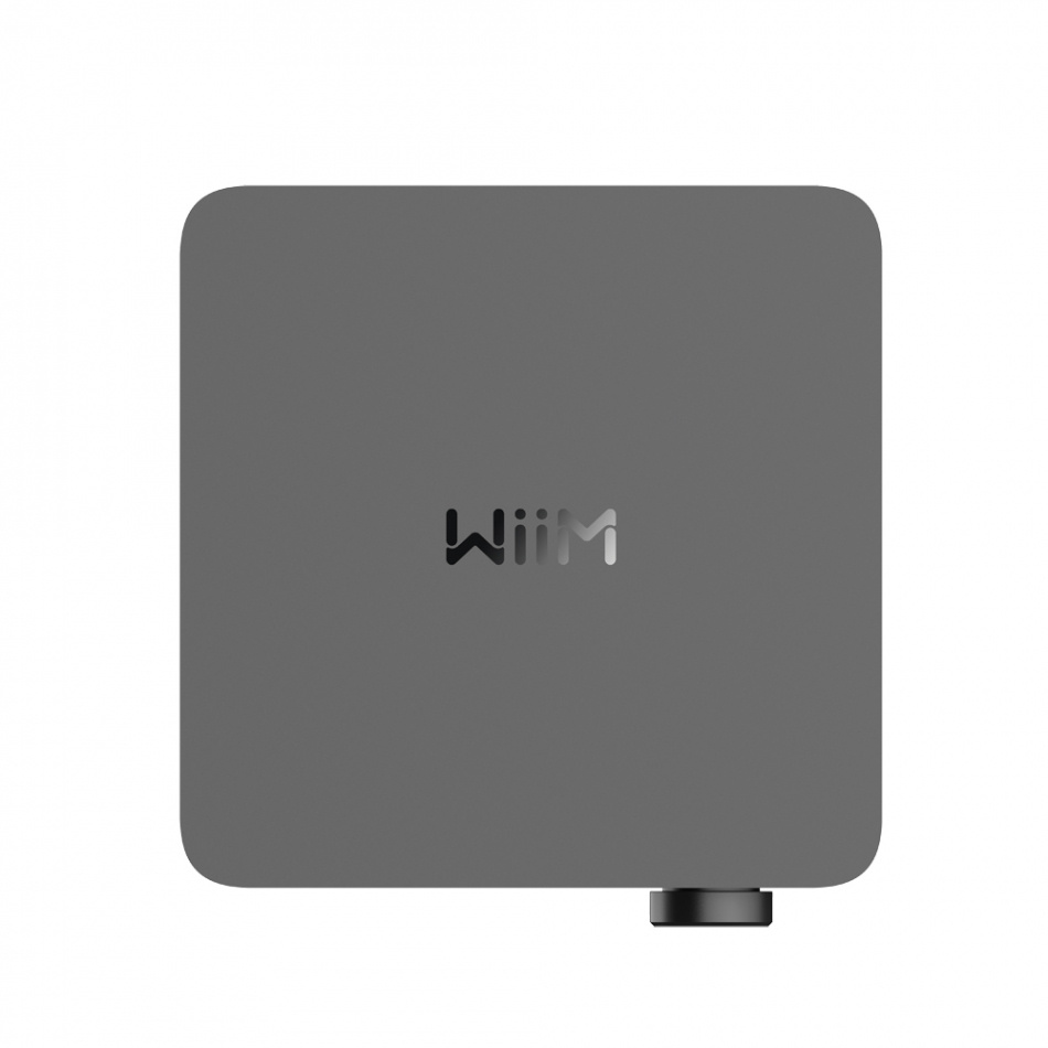 Wiim Amp Ultra suoratoistovahvistin HDMI ARC & Chromecast, tummanharmaa
