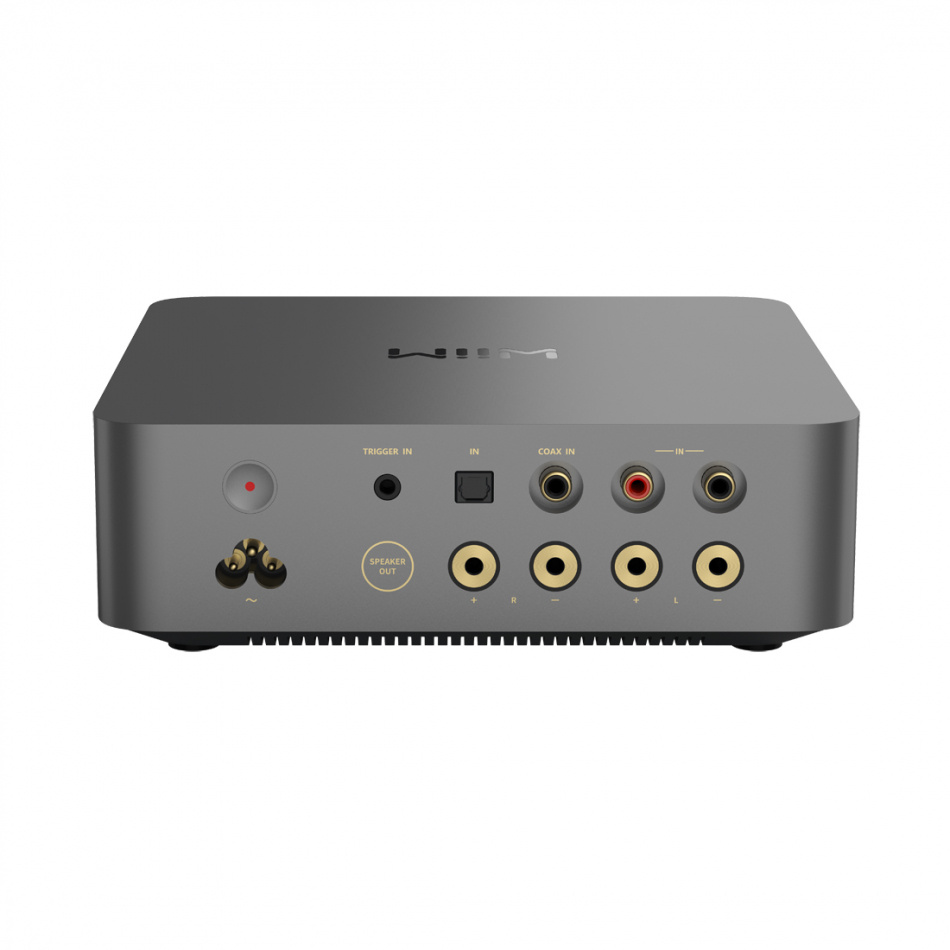 WiiM Vibelink Amp stereovahvistin DAC:lla, Space Gray