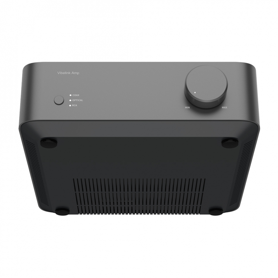 WiiM Vibelink Amp stereovahvistin DAC:lla, Space Gray